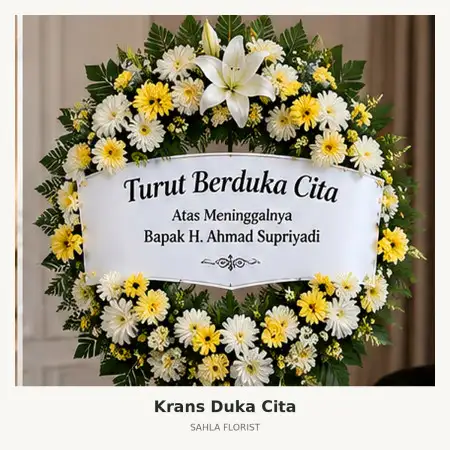 Krans Bunga Duka Halmahera Timur
